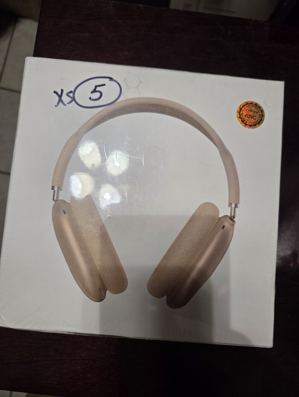 Wireless Over-Ear Headphones in Rose Gold
